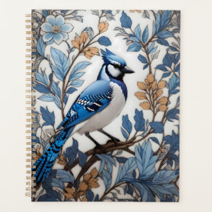 Elégant Blue Jay William Morris inspiré