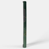 Elegant blue marble stone Phone Case Samsung Galaxy Hoesje (Rechterkant)