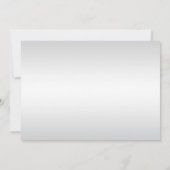 Elegant Blue Memorial Service Aankondigingen (Achterkant)