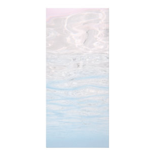 Elegant Blue Ocean Program Menu Leeg