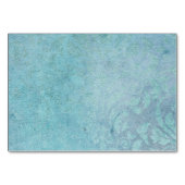 Elegant Blue Pearls & Lace Personalized Kaart (Achterkant)