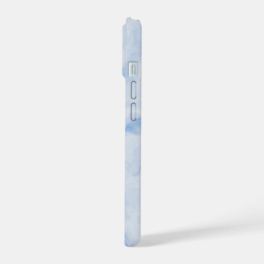 Elegant Blue Stone Marble Pattern (Côté gauche)