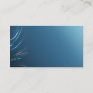 Elegant Blue Visitekaartje