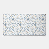 Elegant Blue Watercolor Botanical Pattern (Recto)
