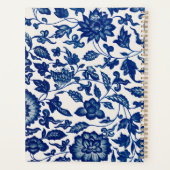 Elegant Blue Wildflower French Country Custom Name (Dos)