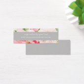 Elegant Blush Floral Mariage Website RSVP (Bureau)