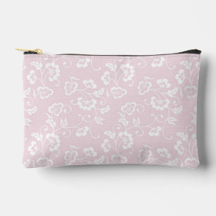 Elegant Blush Pink Floral Pattern Etui