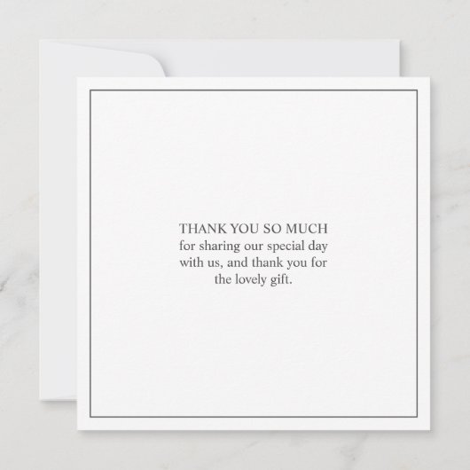 Elegant Blush Pink Floral Weddenschap Hartelijk da Bedankkaart (Achterkant)