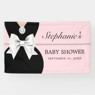 Elegant Blush Pink Glam Tiffany Theme Baby shower Spandoek