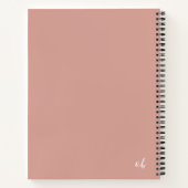 Elegant Blush Reflections Journal-Notitieboek Notitieboek (Achterkant)