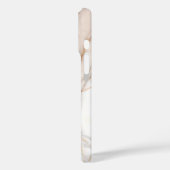 Elegant Blush Rose Gold Marble  Case-Mate iPhone Case (Achterkant / Links)