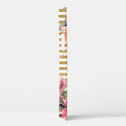 Elegant Boeket Monogram Meisje Case-Mate iPhone Case (Achterkant / Rechts)