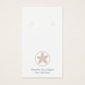 Elegant boetiekbedrijf Uw Logo QR-code Visitekaartje (Voorkant)