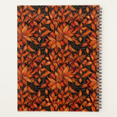 Elegant Boho Autumn Shades Monogram with Initial  (Dos)