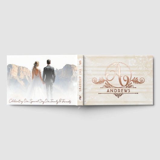 Élégant Boho Botanique Personnalisé Monogramme Mar (Complet)