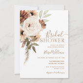 Elegant Boho Bridal Shower Kaart (Voorkant)
