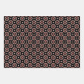 Elegant Boho Chic Floral Pattern Inpakpapier Vel (Voorkant)