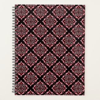 Elegant Boho Chic geometrisch bloemenpatroon Planner