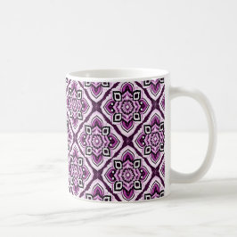 Elegant Boho Chic Mandala Bloemenpatroon Koffiemok