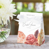 Elegant Boho Chic Waterverf Floral Vrijgezellenfee Bedankdoosjes