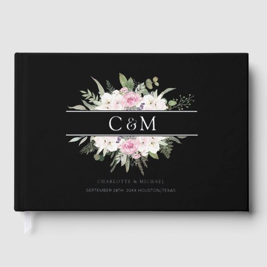 Elégant Boho Floral Argent (Recto)