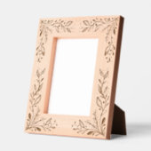 Elegant Boho Floral Gegraveerde Lijstjes (Links)