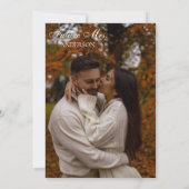 Elegant Boho Floral Wildflower Bridal Brunch Kaart (Achterkant)