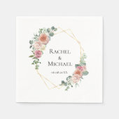 Elegant Boho Pastel   Servet (Voorkant)