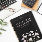 Elégant Boho Rose Fleur sauvage Aquarelle minimali