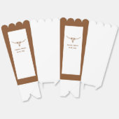 Elegant Boho Western Cowboy Bruiloft Bedankdoosjes (Ongevouwen)