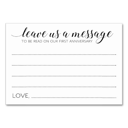 Elégant Boîte de mémoire Livre d'invité Cartes de (Devant)