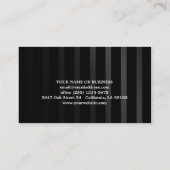 Elegant Bold Damask Visitekaartje 2 Sided (Achterkant)