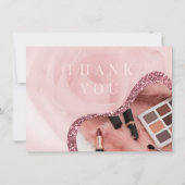 Élégant bon cadeau Rose Gold | Carte de réduction (Dos)