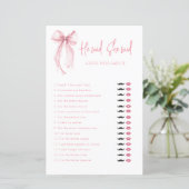 Elegant boog hij zei dat ze zei Vrijgezellenfeest (Staand voorkant)