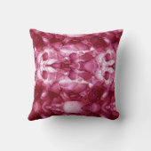 Elegant bordeauxmarmer design kussen. kussen (Achterkant)