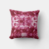 Elegant bordeauxmarmer design kussen. kussen (Voorkant)