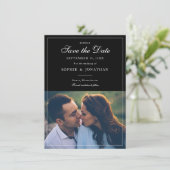 Elegant Border Save the Date (Staand voorkant)