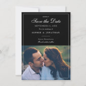 Elegant Border Save the Date (Voorkant)