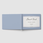 Elegant Border Weduwest Book Gastenboek (Volledig)