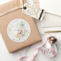 Elegant bos baby shower cadeautje
