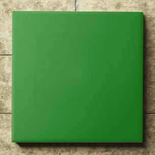 Elegant bosgroen #228b22 moderne accent tegeltje