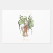 Elegant Botanical Bird  Inpakpapier Vel (Voorkant 3)