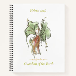 Elegant Botanical Bird Notitieboek