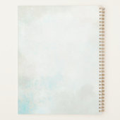 Elegant Botanical Bird  Planner (Achterkant)