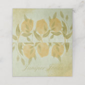 Elegant Botanical Lemon Greenery (Buitenkant ongevouwen)