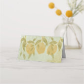 Elegant Botanical Lemon Greenery (Achterkant)