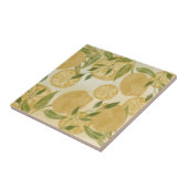 Elegant Botanical Lemon Greenery Tegeltje (Zijkant)