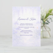 Elegant Botanical Wedding Invitation (Debout devant)