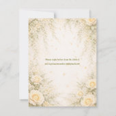 Elegant Botanical Wedding Save the date (Dos)