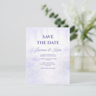Elegant Botanical Wedding Save the date